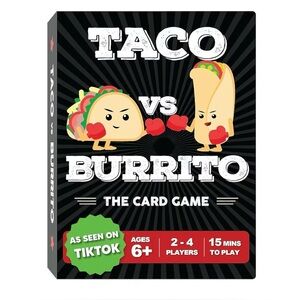 NEW Taco vs Burrito Card Game